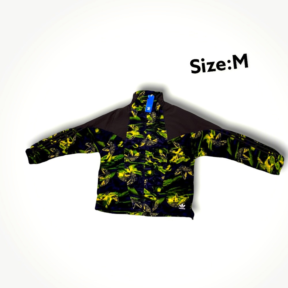 Adidas Big Trefoil Printed Polar Fleece jacket